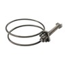 (6 Pieces) 40-45mm Double Wire Hose Clamp Pipe Tube Clamps