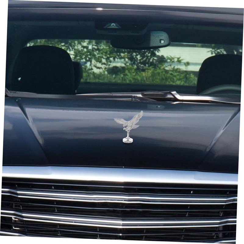 MUCKLILY 3D Metal Front Logo Eagles Car Magnet Hood Ornament