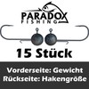 Paradox Fishing Jig Heads Set 15 x 12 g 3/0