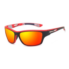 Hemens Polarised Sports Glasses Sunglasses Men's Cycling Glasses Women with UV400 Protection for Driving Running Cycling Fishing Golf Sunglasses
