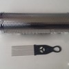 Metal Guiro Musical Instrument with Scraper Hand Percussion Guiro Shaker