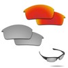 Fiskr Polarized Lenses Replacement for Oakley Bottlecap Sunglasses with Impact