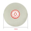 Sourcingmap 6-inch Grit 600 Diamond Coated Flat Lap Wheel Grinding