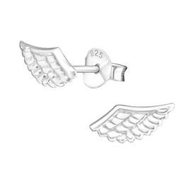 Angel Wings Earrings 925 Sterling Silver