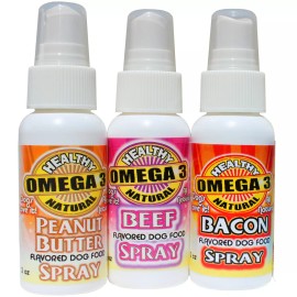 Flavored Sprays Dog Food Sauce PB2 BF2 BAC2