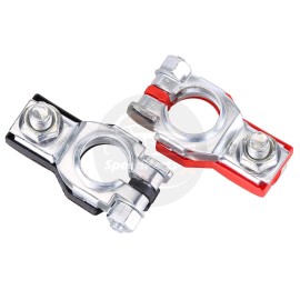 SpeedParts-X 2x Car Battery Terminal Clamp Connectors For Lexus RC300 3.5L 2016