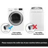 ilauke 2.5m Universal Replacement Drain Hose Extension Kit for Washing