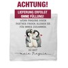 Cushion Cover - Cushion - When Penguins Find Their Partner
