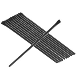 Baluue 12pcs Angled Eyeliner and Eyeshadow Makeup Brushes for Precise Application Portable and Cosmetic Tools for Home and