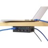 Renkforce 4 Port USB 3.0-Hub Metallcase, einzeln schaltbar, to wall