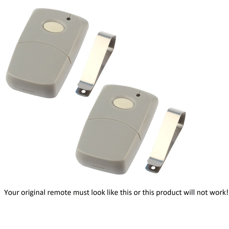 2 Replacement for Multicode Linear 3089 Garage Door Remote Gate