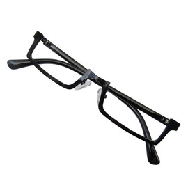 KKD Date Glasses Without Lenses, Cosplay, MoE, Underframe, Fashion Glasses, Square, Underrim, Black