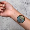 4 x 'Irrawaddy Dolphin' Temporary Tattoos - Water Resistant, Skin-Safe,