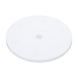 PATIKIL 7 Inch Heavy Rotating Swivel Stand, 360˚ Rotation Lazy Susan Turntable with Steel Ball Bearings for Model Base Rotating Plants TV Computers Monitors, White