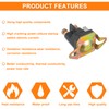 HUAREW 435-700 12V Starter Solenoid Relay Switch Replacement 3 Terminals