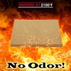 Unicook Pizza Stone for Oven and Grill, Square Baking Stone