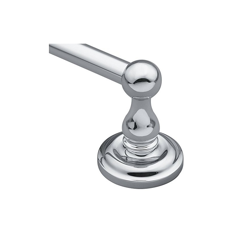Moen BP6924CH Madison 24-Inch Bathroom Towel Bar, Chrome