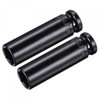 TA-VIGOR 2Pcs Deep Impact Socket, 1/2 Inch Drive by 17mm