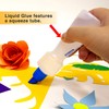BAZIC Washable Stationery Clear Glue Pen 3.38 Oz. (100 mL),