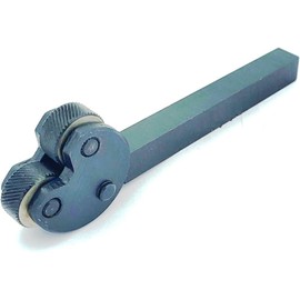 KNURLING TOOL PIVOT HEAD DIAMOND METRIC PITCHES PATTERN 1/2" SQ. SHANK-LATHE ENGINEERING MACHINE TOOLS ((KNURLING PITCH 1.5 MM))
