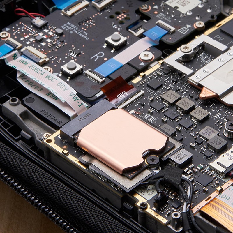 Awxlumv M.2 2230 NVME SSD Heatsink Copper with Heat Pad