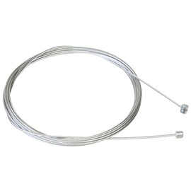 ALLIGATOR ATB/MTB/ROAD Inner Shift Cable (Double-Ended) 98.7 inches (2,500 mm), Silver, Diameter 0.05 x 98.4 inches (1.2 x 2,500 mm), Stainless Steel, 1 Piece