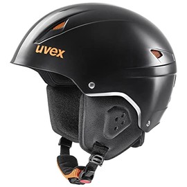 uvex Eco Ski Helmet (Size: 48-51 cm, 20 Black Orange)