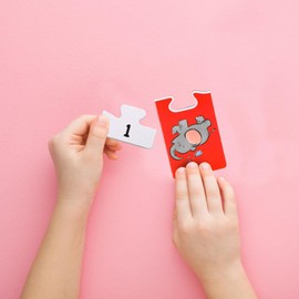 Kids Picture Number Matching Fun Puzzle Card Game Learning Counting Early Development Maths Memory