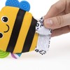 Nuby Happy Handimals Teething Mitten, Bee