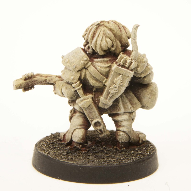 Stonehaven Dwarf Bard Miniature Figure (for 28mm Scale Table Top
