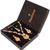 Touchstone NEW Indian Bollywood Trends Filigree Floral Pattern Sparkling Pearl