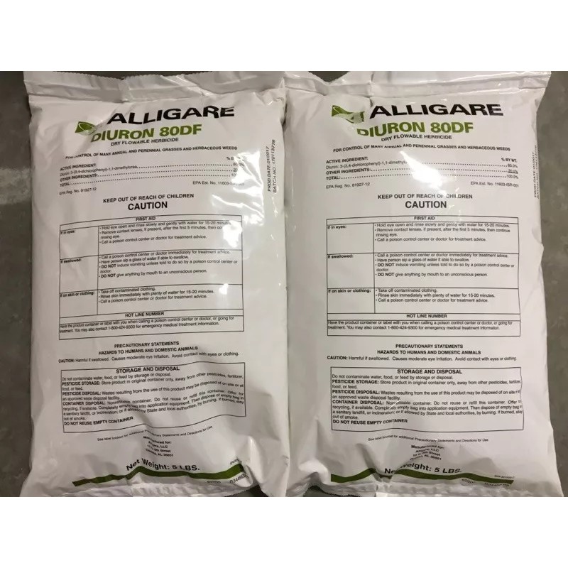 Alligare Diuron 80DF Herbicide - 10 LB (2-5lb bags) (Karmex