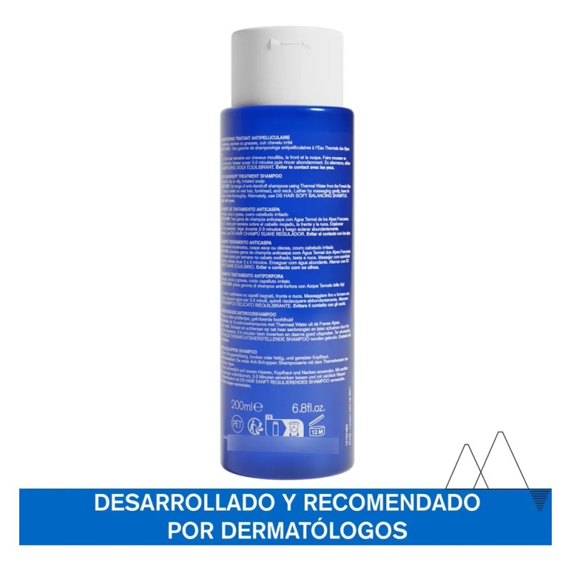 Uriage Ds Champú Caspa Moderada Con Piroctona Olamina 200 Ml