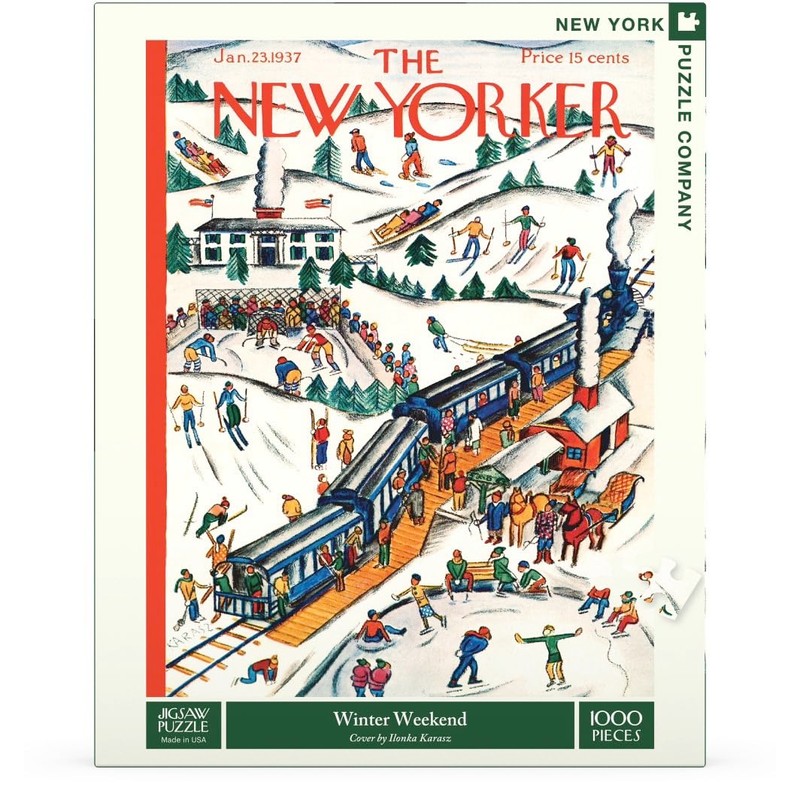New York Puzzle Company - New Yorker Winter Weekend -