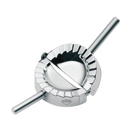 Küchenprofi Ravioli, Pierogi, and Dumpling Maker, 18/8 Stainless Steel Pasta and Pastry Press, Perfect for Molding and Sealing Fresh Stuffed Pasta and Pastry Dough, 4 Inches