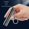 Keychain Flashlight Plastic 2 Lighting Mode Magnetic USB Rechargeable Portable