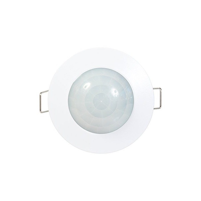 360 Degree PIR Motion Sensor - 1200w White Recessed Ceiling