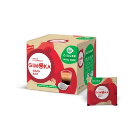 Gimoka - Compatibile Per Easy Serving Espresso - Cialde Ese 44-50 Cialde - Gusto GRAN BAR INTENSO - Intensità 12 - In Carta Compostabile