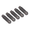 5PCS 0.4mm Nozzles M6 Thread 1.75mm Filament Hardened Steel Nozzle