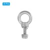 PATIKIL M3 x 9mm Lifting Shoulder Eye Bolt, 8Pcs 304