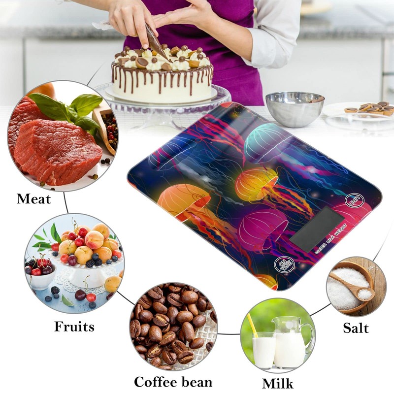 QwThum Food Scale Kitchen Digital Scale Food Ounces and Grams