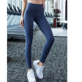 Fitness & Yoga Leggings: Bodyline Sculpting with No Y-Zone Design Leggings Black/M-55