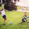 Size 5 Soccer Ball for Youth Machine Stitched Football with
