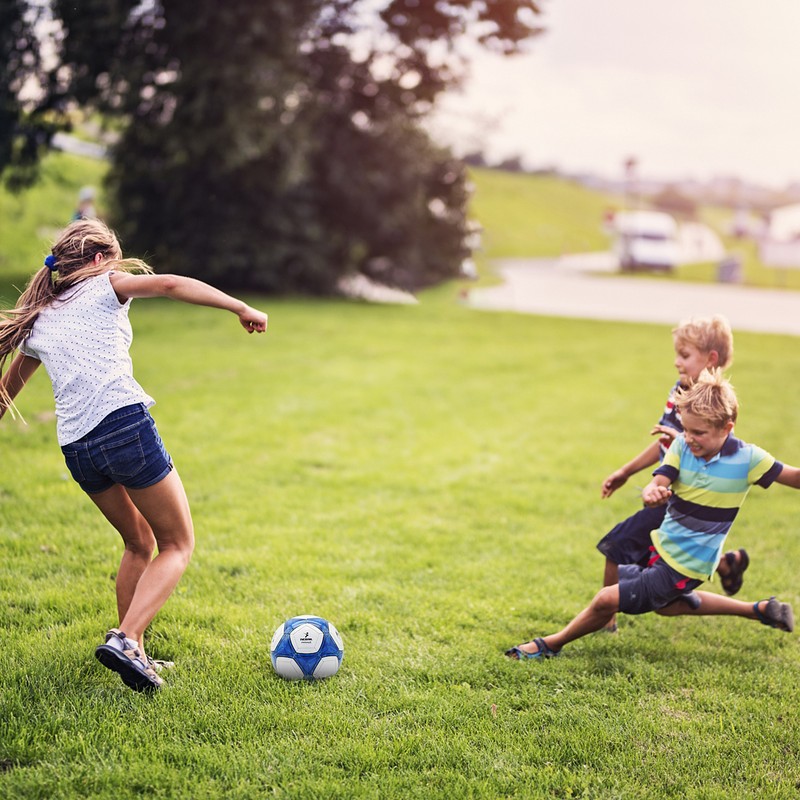 Size 5 Soccer Ball for Youth Machine Stitched Football with