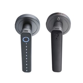 Splenssy Keyless Entry Türschloss mit Tastatur, Smart Deadbolt Lock mit 2 Schlüsseln, Passwort/Mechanischer Schlüssel/Tuya APP/Manuelle Entriegelung, Auto Lock, Einfache Installation