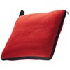 XL Fleece Blanket and Cushion in One, Red, Approx. 180