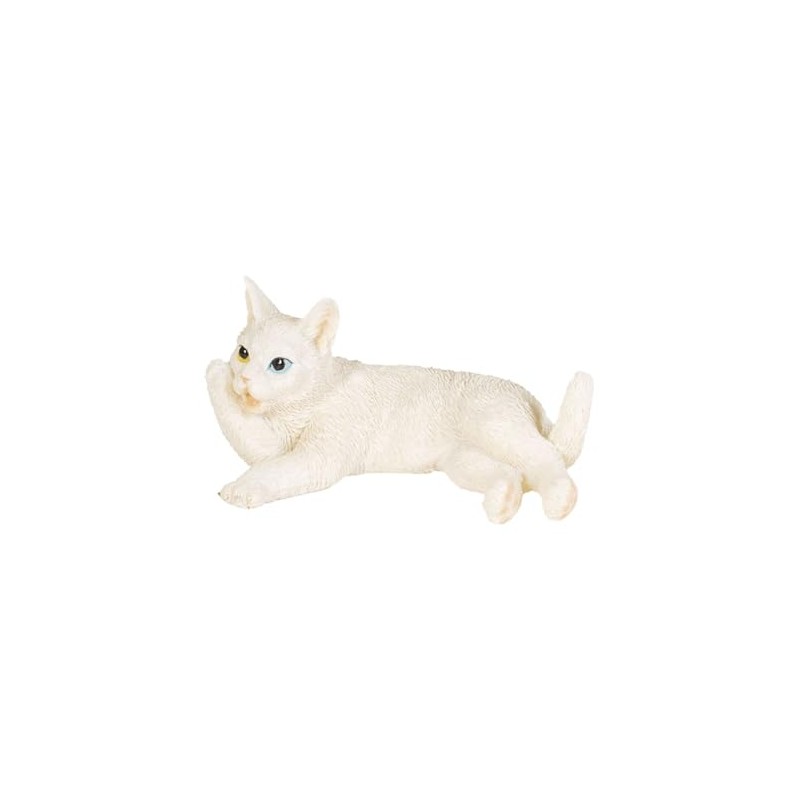 Uvia Relaxing White Cat (Mini) 2.6 x 1.6 x 1.3