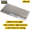 Drilax 1mm 2mm 3mm Diamond Drill Bits for Glass, Stone,