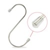 KEESIN 15 PCS S Shaped Metal Hanging Hook Stainless Steel