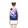 Galaxy Cat Backpack Lightweight School Backpack Laptop Bag for Students